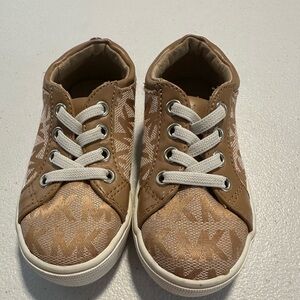 Michael Kors Tan Kids Sneakers